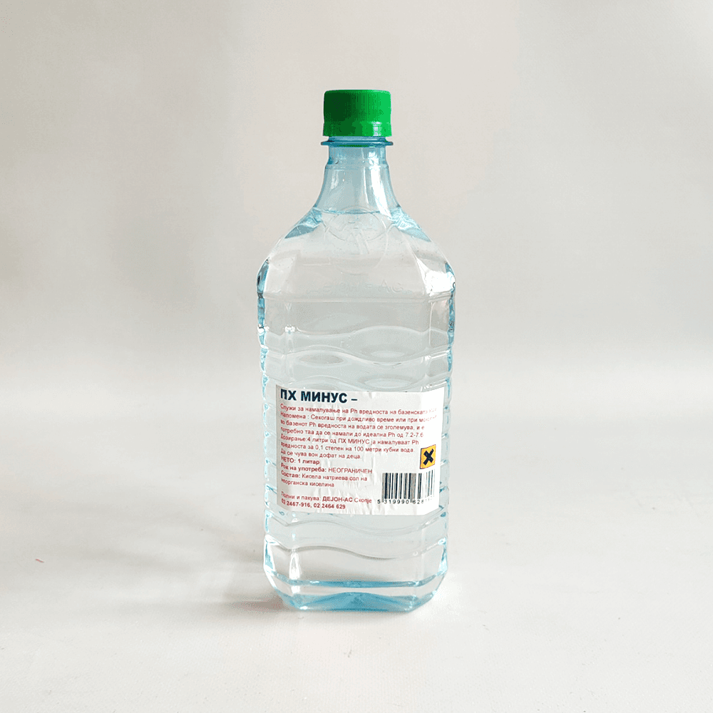 PH Stabilizer - Agent for lowering the pH value of pool water, 1L