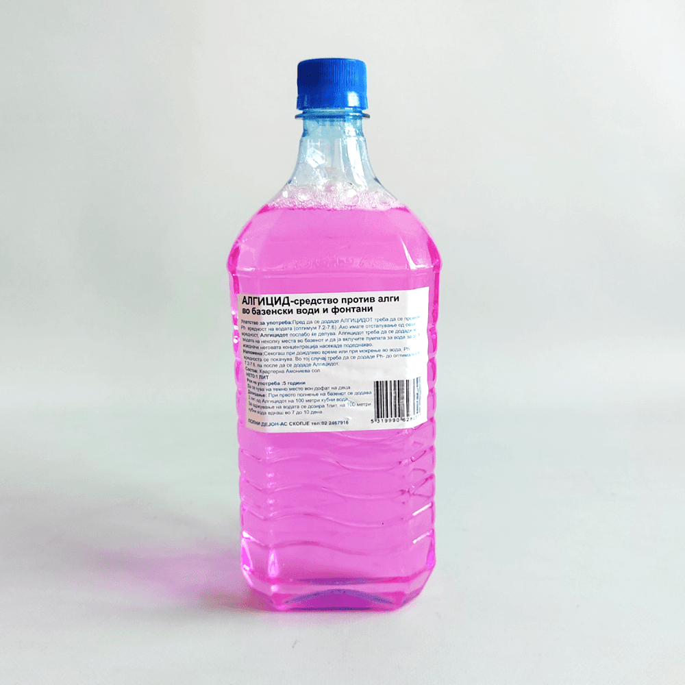 ALGICID - Algae Remover for Pool Water and Fountains 1L