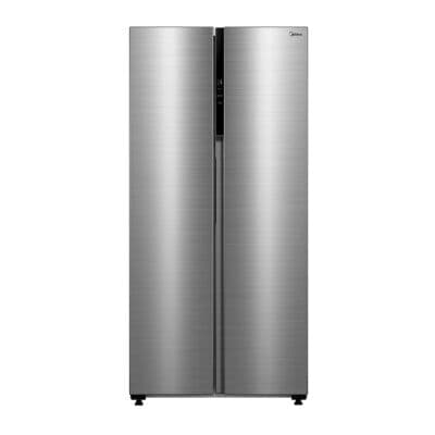 Midea side-by-side refrigerator MDRS619FIE46, frost-free, 253L, gray