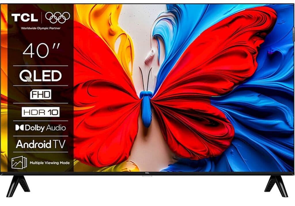 TCL Smart TV 40S51K QLED, ANDROID TV, 40.0", 100.0 cm