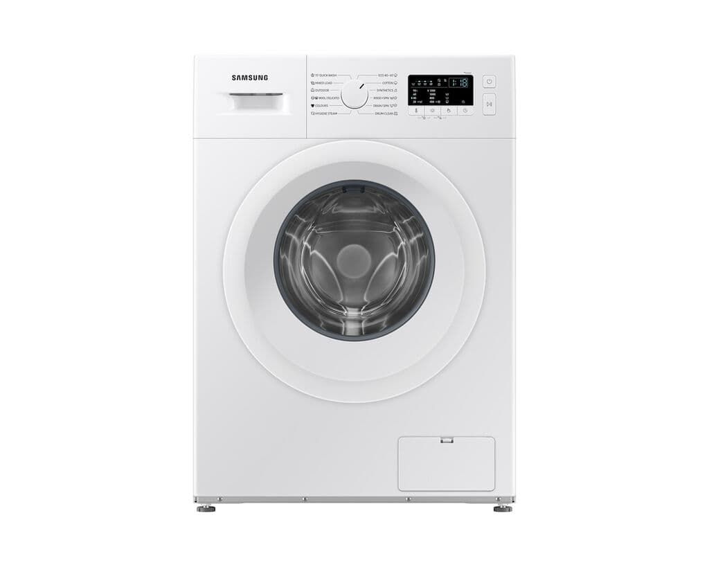 Samsung Slim Front-Loading Washing Machine with Digital Inverter Technology and Hygiene Steam, 6kg