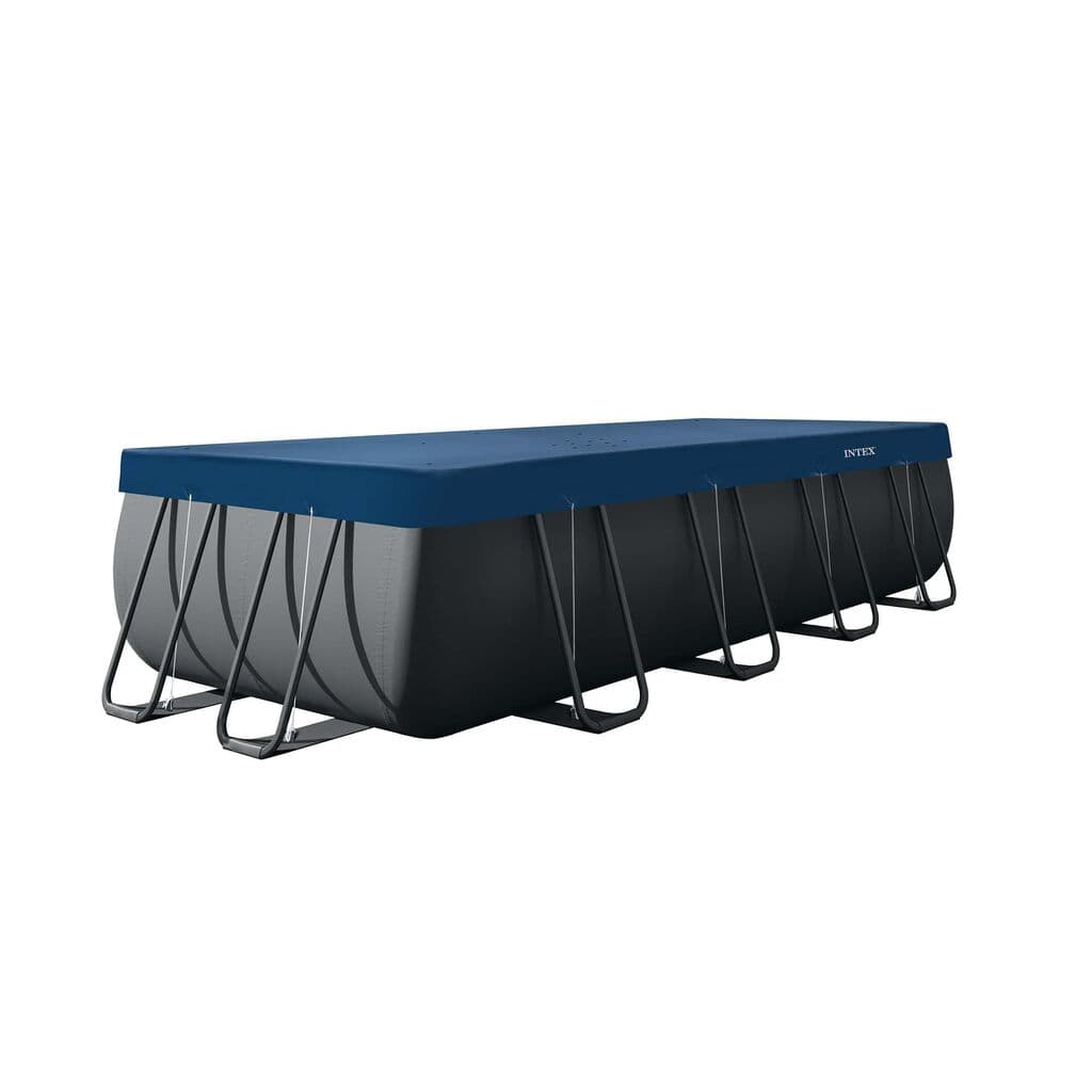 INTEX All-Season Deluxe Pool Cover, 5.49x2.74m, Navy Blue