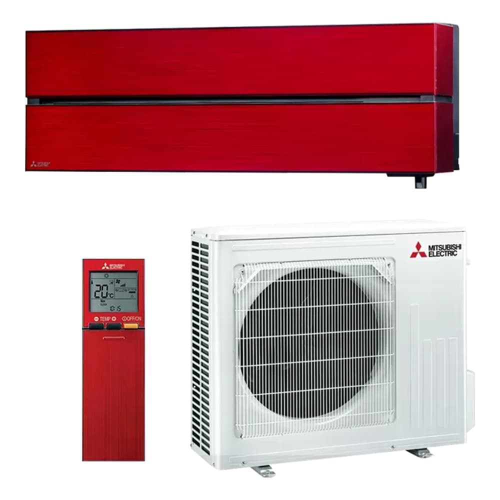 MITSUBISHI MSZ/MUZ-LN50VG air conditioner, red