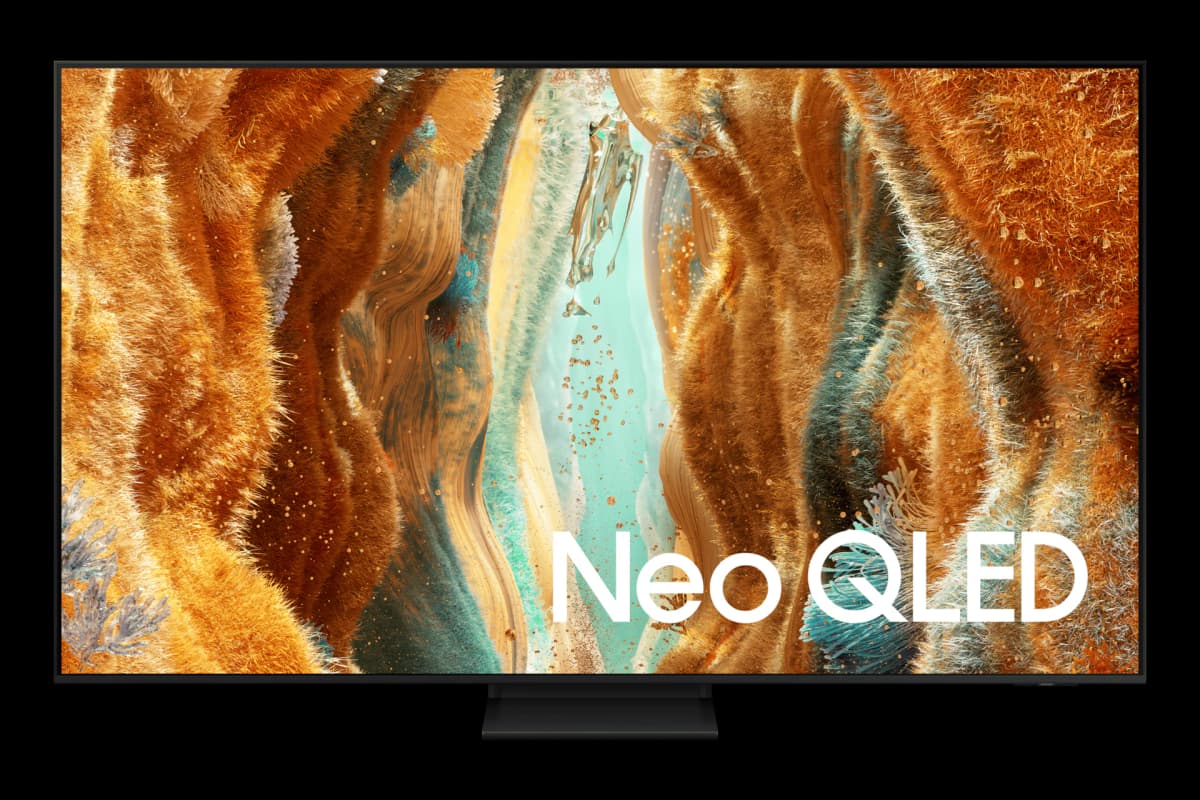 Samsung TV QE-55QN70F, 55" 4K Ultra HD QLED, Smart, TIZEN, Black