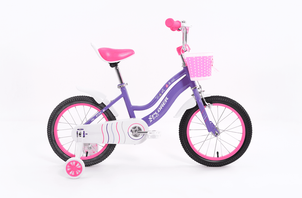 Xplorer Kyra Kids' Bicycle, 16", Purple