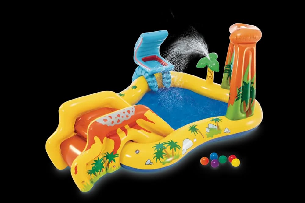 INTEX Children's Pool 2.49 x 1.91 x 1.09 Dinosaur Play Center