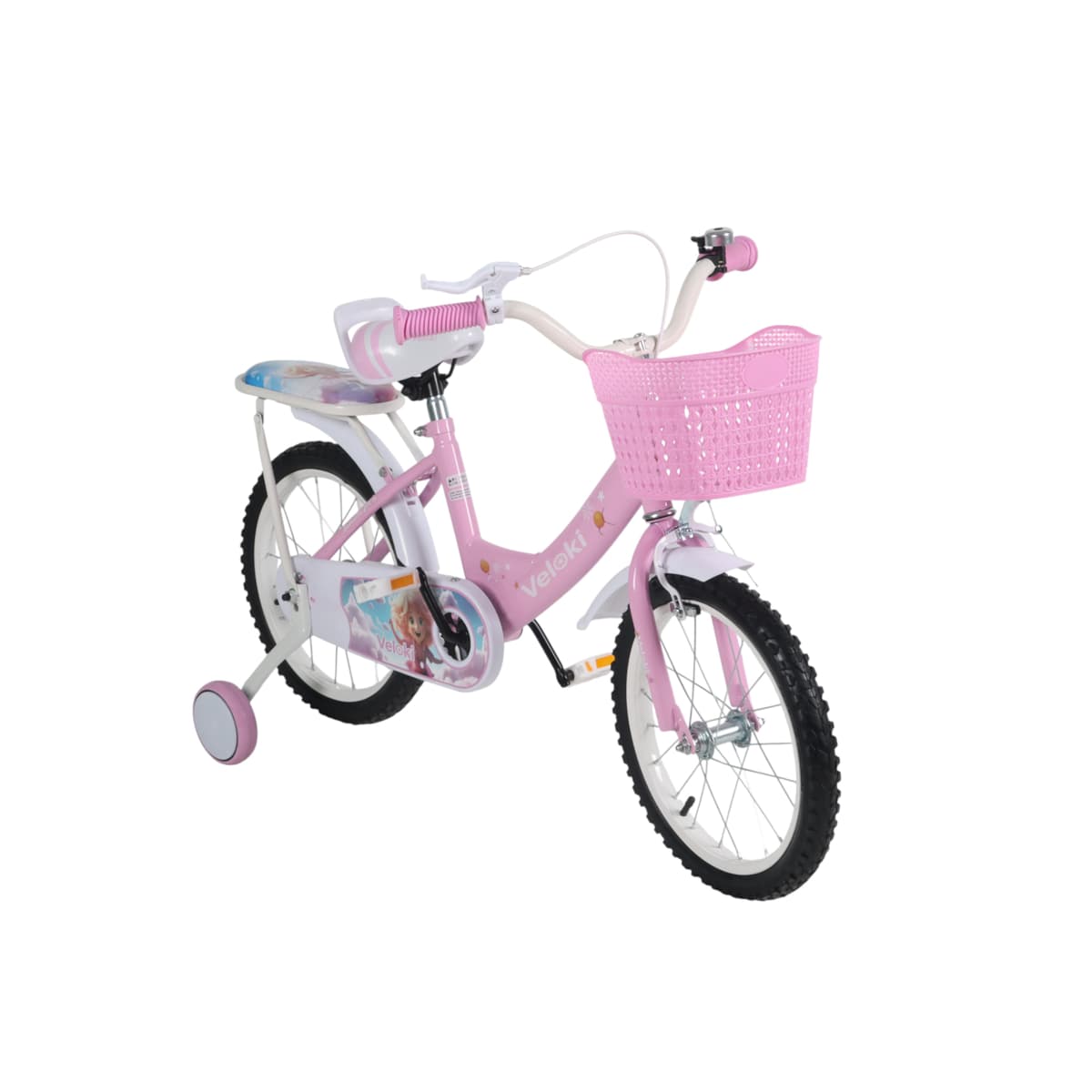 Girls' bicycle, 16", pink
