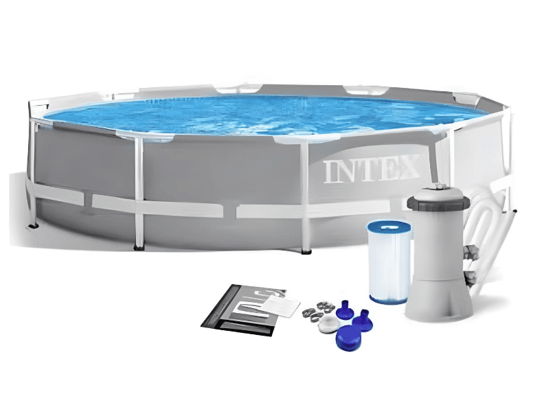 INTEX Metal Frame Pool with Pump and Filter PRISM FRAME 3.66 x 0.76