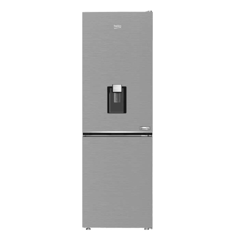 Beko Combination Refrigerator B3RCNA364HDXB, No Frost, HarvestFresh technology, 316L, Gray-Stainless Steel