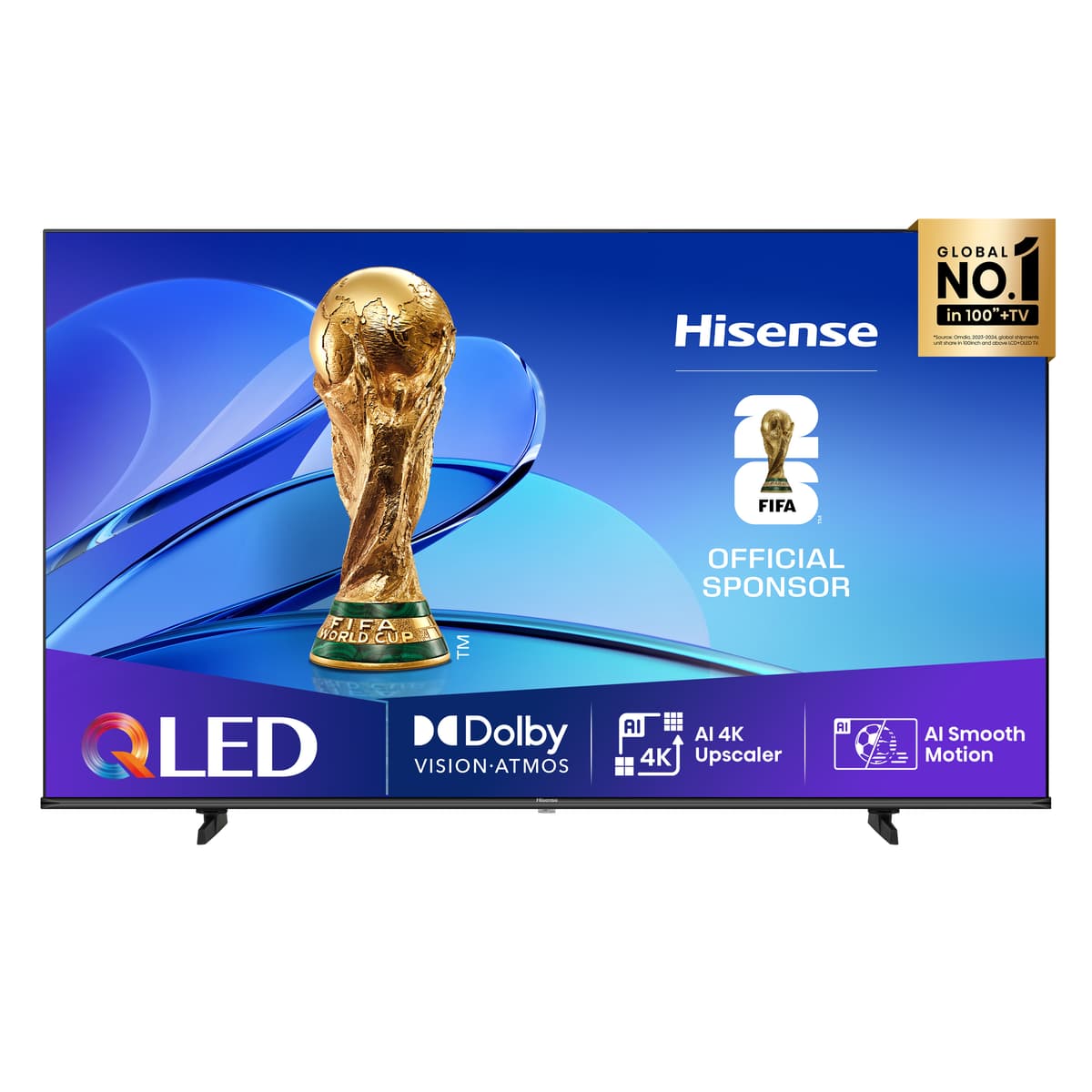 Hisense Smart TV 50E7Q, 50", QLED, 4K, UHD