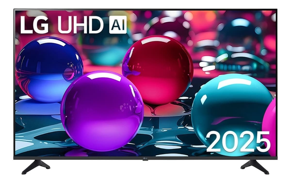 LG TV 50UA73003LA, 50", AI UA73, 4K Ultra HD, Smart, WebOS 2025, Black