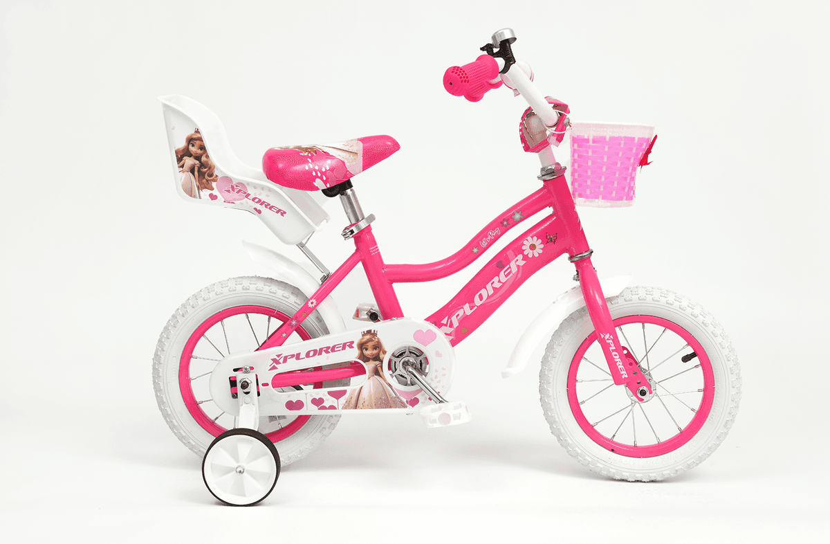 Xplorer Kids' Bicycle Rosie 12", Pink